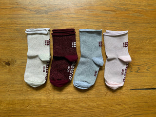 Chaussettes pailletées enfant CARAH - Made in France