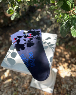 Chaussettes unisexe à motif sourire CAMILLE