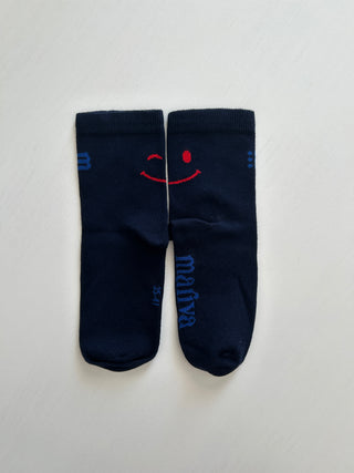 Chaussettes unisexe à motif sourire CAMILLE