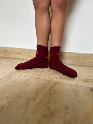 Chaussettes enfant à motif sourire CANDIDE