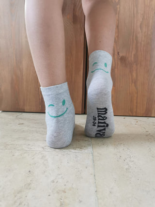 Chaussettes enfant à motif sourire CANDIDE