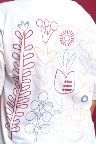 T-Shirt ESTEL imprimé en coton