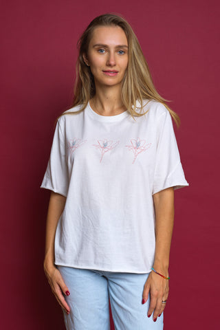 T-Shirt EZRA imprimé en coton