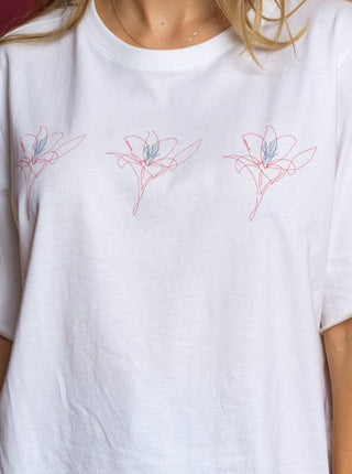 T-Shirt ESTEL imprimé en coton