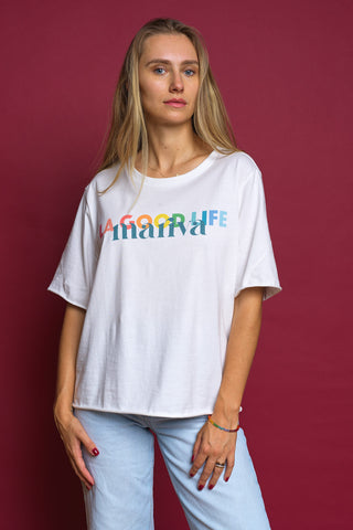 T-Shirt ESTEL imprimé en coton