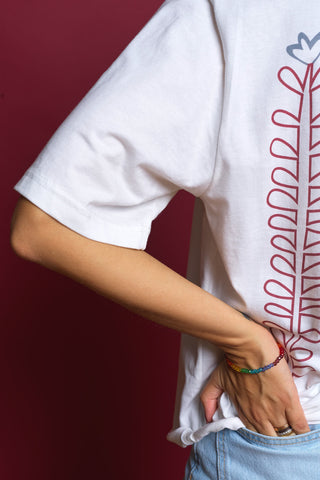 T-Shirt ESTEL imprimé en coton