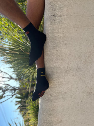 Chaussettes unisexe à motif sourire CAMILLE