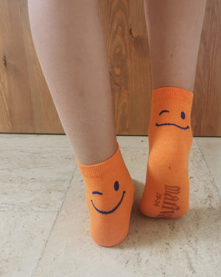 Chaussettes enfant à motif sourire CANDIDE