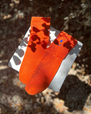 Chaussettes unisexe à motif sourire CAMILLE