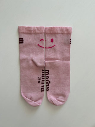 Chaussettes enfant à motif sourire CANDIDE